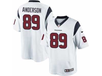 Youth Nike Houston Texans #89 Stephen Anderson Limited White NFL Jersey