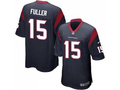 Youth Nike Texans #15 Will Fuller Navy Blue Team Color Stitched NFL Elite Jersey