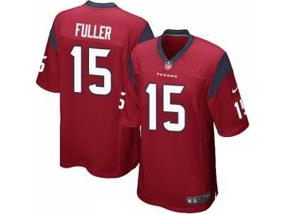 Youth Nike Texans #15 Will Fuller Red Alternate Stitched NFL Elite Jersey