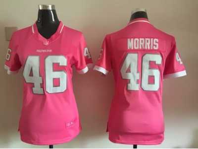 2015 Women Nike Washington Redskins #46 Alfred Morris pink jerseys