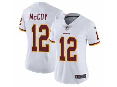 Women's Nike Washington Redskins #12 Colt McCoy Vapor Untouchable Limited White NFL Jersey