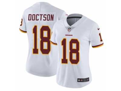 Women's Nike Washington Redskins #18 Josh Doctson Vapor Untouchable Limited White NFL Jersey