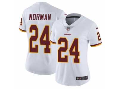 Women's Nike Washington Redskins #24 Josh Norman Vapor Untouchable Limited White NFL Jersey