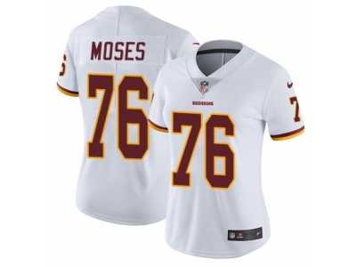 Women's Nike Washington Redskins #76 Morgan Moses Vapor Untouchable Limited White NFL Jersey