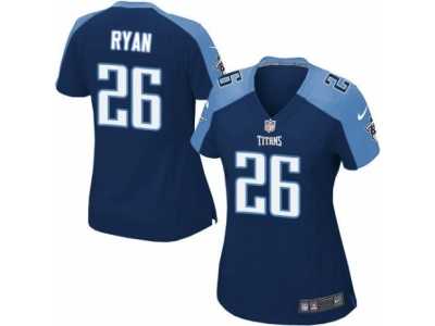 Women's Nike Tennessee Titans #26 Logan Ryan Limited Navy Blue Alternate NFL Jersey