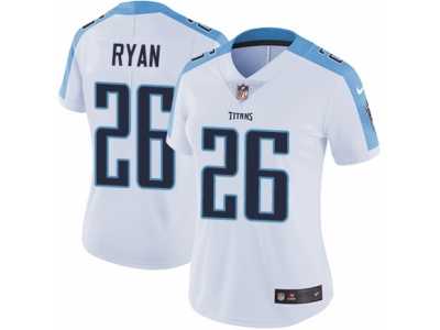 Women's Nike Tennessee Titans #26 Logan Ryan Vapor Untouchable Limited White NFL Jersey