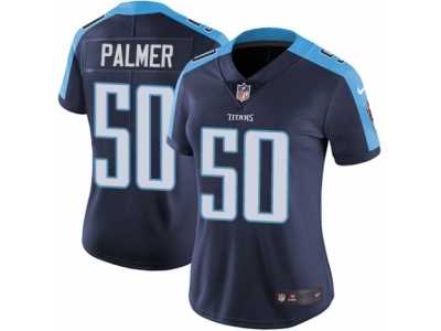 Women's Nike Tennessee Titans #50 Nate Palmer Vapor Untouchable Limited Navy Blue Alternate NFL Jersey