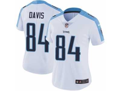 Women's Nike Tennessee Titans #84 Corey Davis Vapor Untouchable Limited White NFL Jersey