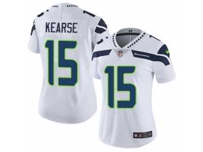Women's Nike Seattle Seahawks #15 Jermaine Kearse Vapor Untouchable Limited White NFL Jersey