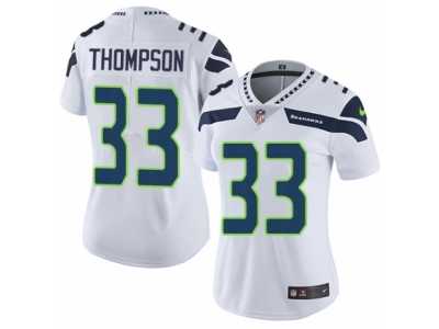 Women\'s Nike Seattle Seahawks #33 Tedric Thompson Vapor Untouchable Limited White NFL Jersey