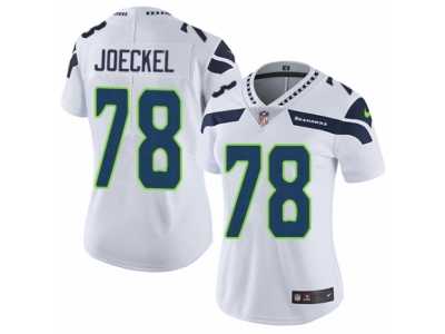 Women's Nike Seattle Seahawks #78 Luke Joeckel Vapor Untouchable Limited White NFL Jersey