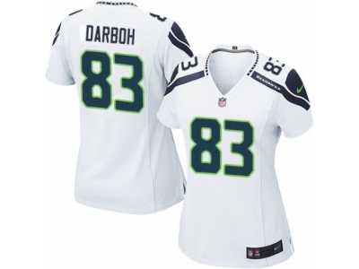 Women's Nike Seattle Seahawks #83 Amara Darboh Limited White NFL Jersey