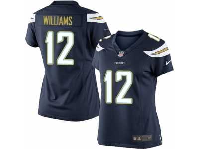 Women's Nike Los Angeles Chargers #12 Mike Williams Limited Navy Blue Team Color NFL Jersey