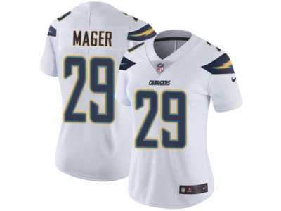 Women's Nike Los Angeles Chargers #29 Craig Mager Vapor Untouchable Limited White NFL Jersey