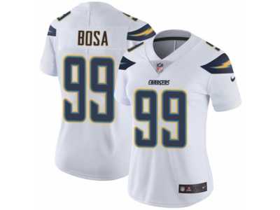 Women's Nike Los Angeles Chargers #99 Joey Bosa Vapor Untouchable Limited White NFL Jersey