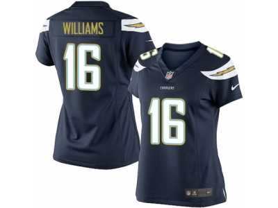 Women's Nike San Diego Chargers #16 Tyrell Williams Limited Navy Blue Team Color NFL Jersey