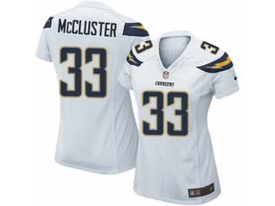 Women's Nike San Diego Chargers #33 Dexter McCluster Limited White NFL Jersey
