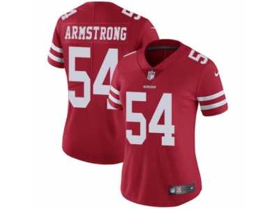 Women's Nike San Francisco 49ers #54 Ray-Ray Armstrong Vapor Untouchable Limited Red Team Color NFL Jersey