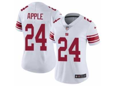 Women's Nike New York Giants #24 Eli Apple Vapor Untouchable Limited White NFL Jersey