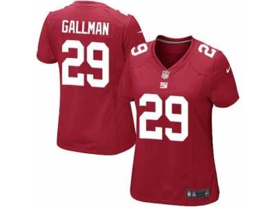 Women's Nike New York Giants #29 Wayne Gallman Limited Red Alternate NFL Jersey