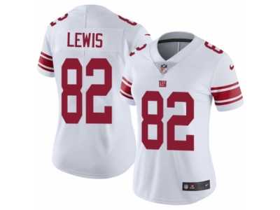 Women's Nike New York Giants #82 Roger Lewis Vapor Untouchable Limited White NFL Jersey