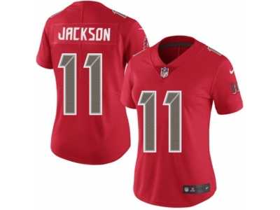 Women's Nike Tampa Bay Buccaneers #11 DeSean Jackson Limited Red Rush NFL Jersey