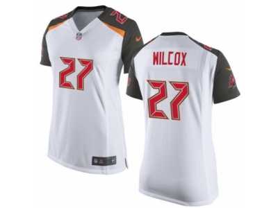 Women's Nike Tampa Bay Buccaneers #27 J.J. Wilcox Limited White NFL Jersey