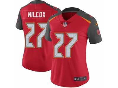 Women's Nike Tampa Bay Buccaneers #27 J.J. Wilcox Vapor Untouchable Limited Red Team Color NFL Jersey