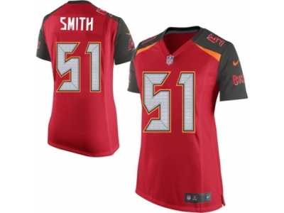 Women's Nike Tampa Bay Buccaneers #51 Daryl Smith Limited Red Team Color NFL Jersey