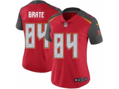 Women's Nike Tampa Bay Buccaneers #84 Cameron Brate Vapor Untouchable Limited Red Team Color NFL Jersey