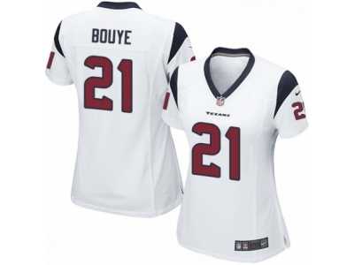 Women's Nike Houston Texans #21 A.J. Bouye Limited White NFL Jersey