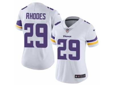 Women's Nike Minnesota Vikings #29 Xavier Rhodes Vapor Untouchable Limited White NFL Jersey