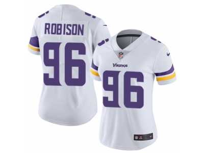 Women's Nike Minnesota Vikings #96 Brian Robison Vapor Untouchable Limited White NFL Jersey