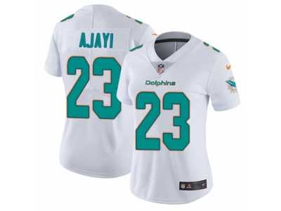 Women's Nike Miami Dolphins #23 Jay Ajayi Vapor Untouchable Limited White NFL Jersey