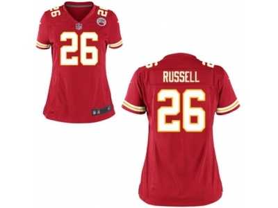 Women's Nike Kansas City Chiefs #26 KeiVarae Russell Red Team Color NFL Jersey