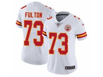 Women's Nike Kansas City Chiefs #73 Zach Fulton Vapor Untouchable Limited White NFL Jersey