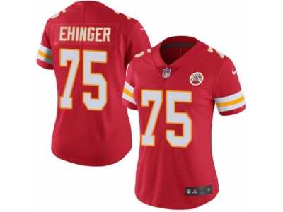 Women's Nike Kansas City Chiefs #75 Parker Ehinger Limited Red Rush NFL Jersey