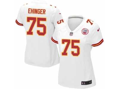 Women's Nike Kansas City Chiefs #75 Parker Ehinger Limited White NFL Jersey