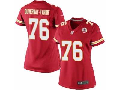 Women's Nike Kansas City Chiefs #76 Laurent Duvernay-Tardif Limited Red Team Color NFL Jersey