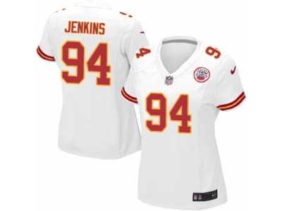 Women's Nike Kansas City Chiefs #94 Jarvis Jenkins Limited White NFL Jersey