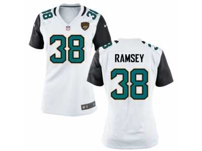 Women's Nike Jacksonville Jaguars #38 Jalen Ramsey White NFL Jersey