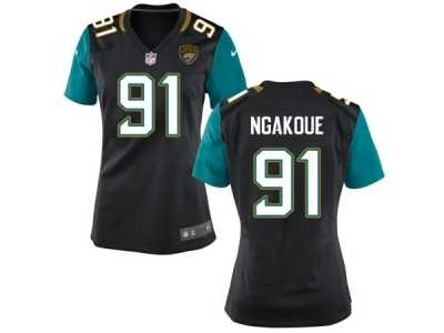Women's Nike Jacksonville Jaguars #91 YAnnick Ngakoue Black Alternate NFL Jersey