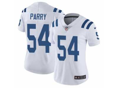 Women's Nike Indianapolis Colts #54 David Parry Vapor Untouchable Limited White NFL Jersey