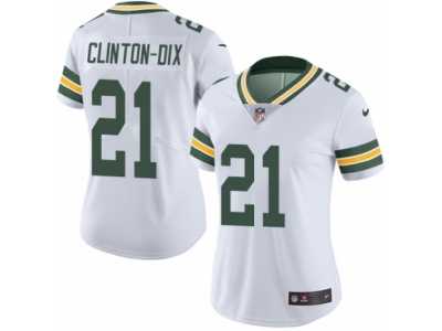 Women's Nike Green Bay Packers #21 Ha Ha Clinton-Dix Limited White Rush NFL Jersey