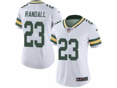 Women's Nike Green Bay Packers #23 Damarious Randall Limited White Rush NFL Jersey