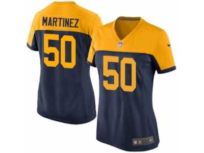 Women's Nike Green Bay Packers #50 Blake Martinez Limited Navy Blue Alternate NFL Jersey