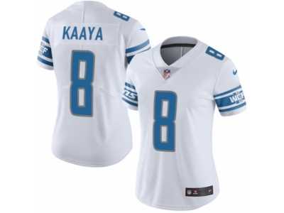 Women's Nike Detroit Lions #8 Brad Kaaya Limited White Vapor Untouchable NFL Jersey