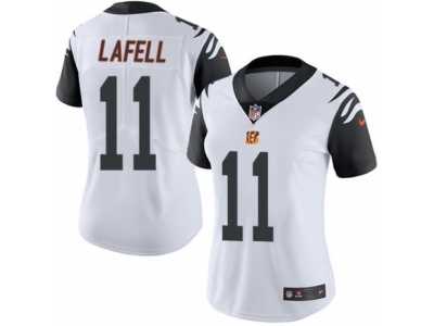 Women's Nike Cincinnati Bengals #11 Brandon LaFell Limited White Rush NFL Jersey