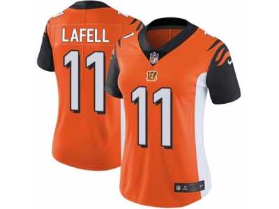 Women's Nike Cincinnati Bengals #11 Brandon LaFell Vapor Untouchable Limited Orange Alternate NFL Jersey