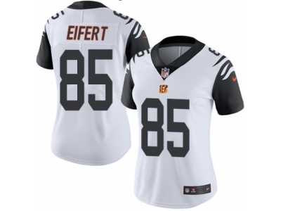 Women's Nike Cincinnati Bengals #85 Tyler Eifert Limited White Rush NFL Jersey
